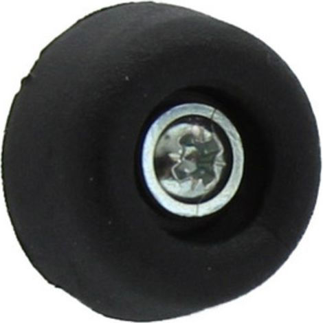 20CF CONFEZIONE 8 SOTTOSEDIE CONO CON VITI MM.30 NERO (1/2)