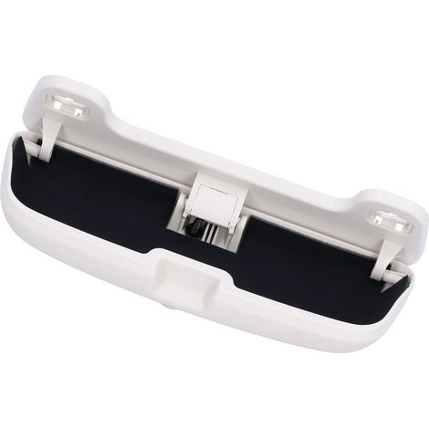 Boîte à lunettes de soleil pour voiture ABS mousse bonne tension outil de rangement de remplacement compatible avec ES 2013-2017 beige (1/5)