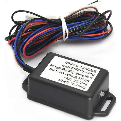 Adaptateur de signal RPM, capteur de tachymètre, adaptateur de tachymètre pour moteur diesel/essence, pour véhicule, camion, bateau, yacht. Couleur : compatible avec les moteurs diesel. (1/4)