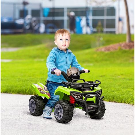 Quad électrique enfant 6V avec fonction avant, musique, vert HAVRYA (1/3)