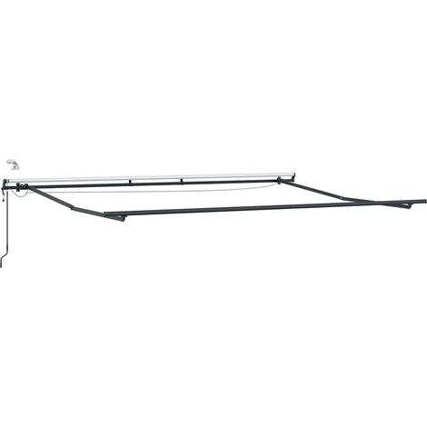 Maison Exclusive - Telaio tenda da sole elettrico con LED e sensore 4,5 x 3 m (1/5)