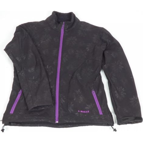 Veste fine noire et violette softshell coupe vent pour femme Held (1/5)