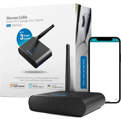 Abrepuertas de garaje, control inteligente, conectividad Wi-Fi, compatible con HomeKit (UE) (1/2)