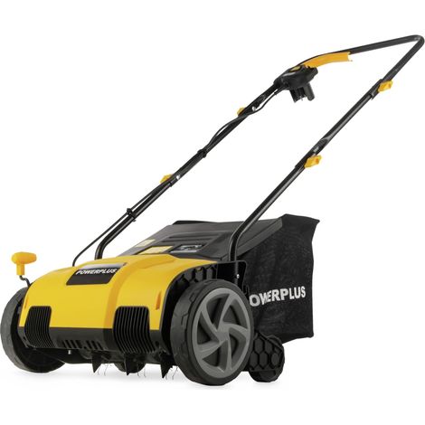 Scarificateur Gazon Électrique 1300 W et Largeur de Coupe de 320 mm, 2-en-1 Aérateur et Scarificateur (1/3)