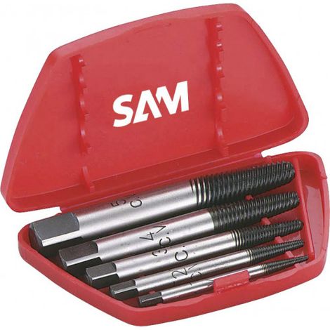 Juego de 5 extractores helicoidales - SAM OUTILLAGE - 761-C-5