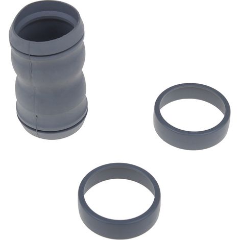 Raccord tuyau, flexible complet d'origine avec 2 bagues (1/4)