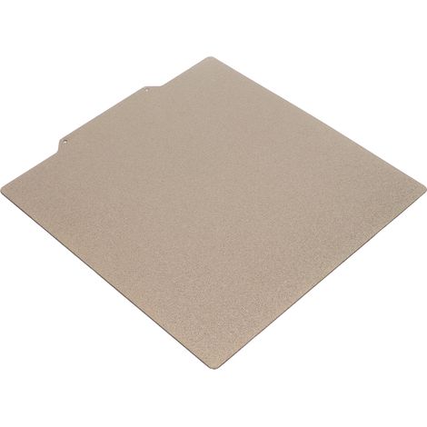 Ressort en acier pour imprimante 3D, 3 couches, bonne adhérence, usage répété, caractéristiques pratiques. Pièces pour imprimante 3D, finition mate.