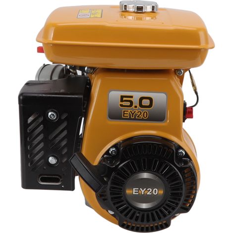 Générateur essence monocylindre 4 temps refroidi par air 3,7 kW 183cc 5CV, groupe électrogène portable à essence, moteur robuste pour usage domestique et chantier. (1/5)