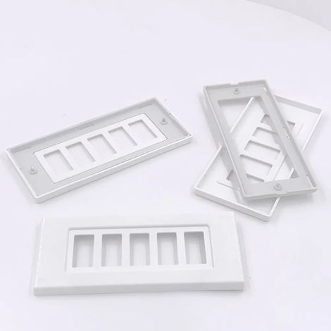 COPRINTERRUTTORE OLIVARI TAMIGI 5 FORI BIANCO (1/2)