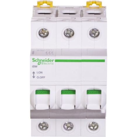 Schneider Electric ISW conmutador blanco 3 polos 125 A