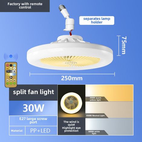 Luce di soffitto del LED 30W – Aromaterapia – Telecomando – 3-Colore – Silent – Giallo (1/5)