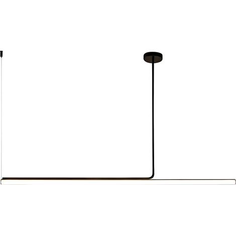 LAMPADA A SOSPENSIONE LED APP1660-CP BLACK 140CM