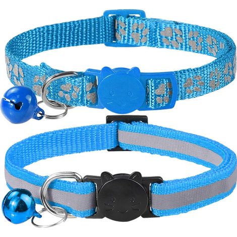 collier pour chat, collier étrangleur, clochettes (1/4)