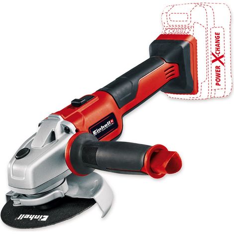 Einhell 18v Cordless Brushless Angle Grinder 115mm Axxio Power X-Change PCX Bare (1/5)