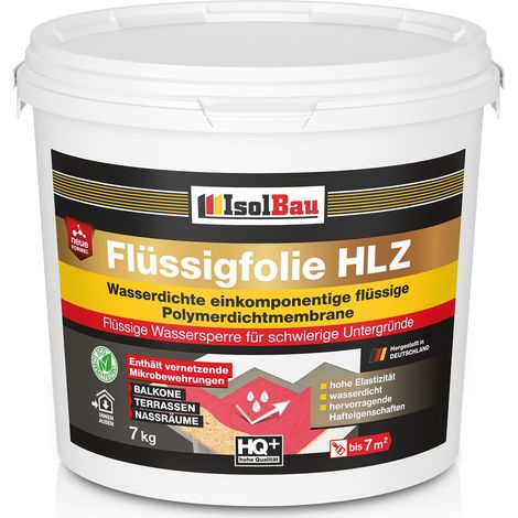 IsolBau Film liquide HLZ pour supports critiques Flüssigfolie Spezial HLZ 7 kg (1/5)