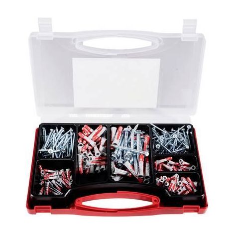 Fischer MEISTER-BOX XL Kit di fissaggio grigio chiaro