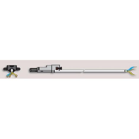 Câble VVF blanc 5m opérateur RTS et IO SOMFY (1/2)
