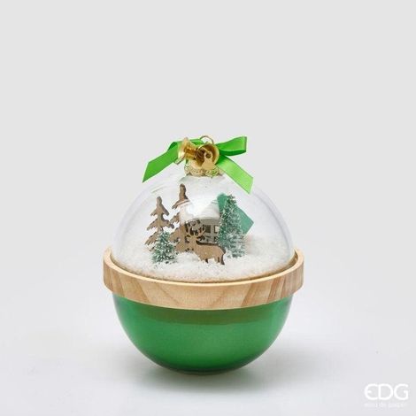 EDG Enzo De Gasperi Candela Natale Cupola Profumata Cardamom Snaps H12 cm – Candela Natalizia (1/4)