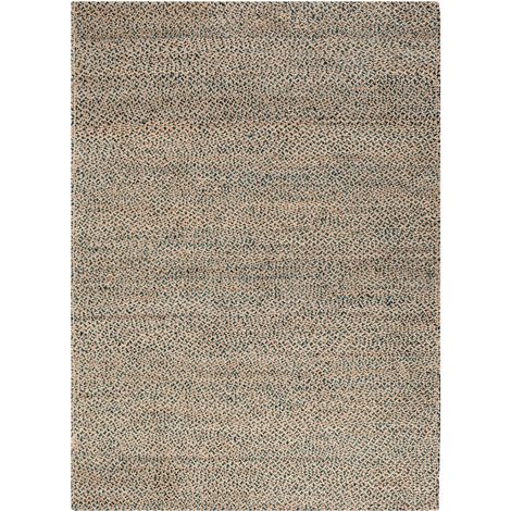 Tapis d'Intérieur en Jute et Coton à Motifs Simples, Doux et Isolant, 160 x 230 cm - PANGIVO (1/5)
