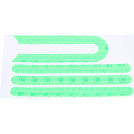 Bandes adhésives réfléchissantes en forme de I et de U pour trottinette électrique Xiaomi M365/Pro (1/5)
