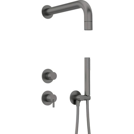 Deante Silia set doccia finitura titanio