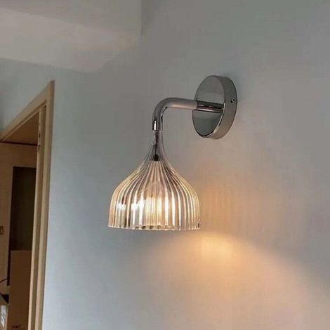 Applique murale moderne et simple pour chambre à coucher, chevet, couloir, entrée, bureau, luminaire monté