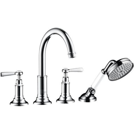 hansgrohe AXOR MONTREUX Robinet de baignoire 4 trous, béqu'illes, (1/4)