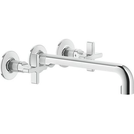 Gessi Inciso+ kit couleur pour mitigeur lavabo 2 mains, avec bec