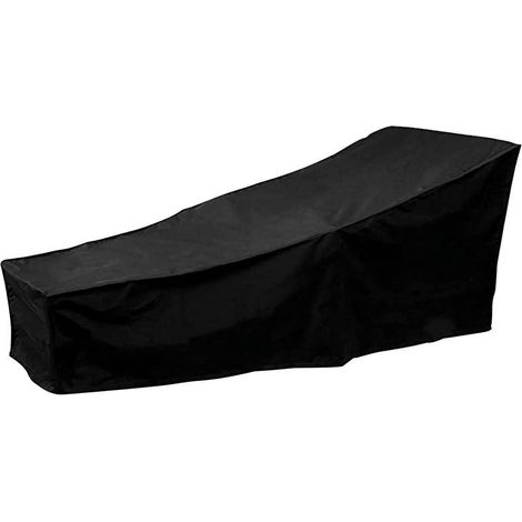 Housse De Transat - 208 x 76 x 79 cm - Tissu Oxford 210D Imperméable Anti-UV - Pour Transats Extérieurs - 1 Pièce (1/5)