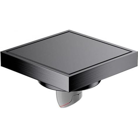 Desagüe cuadrado, desagüe de cobre, baño, balcón, lavadora, doble uso, tapa cuadrada (1/4)