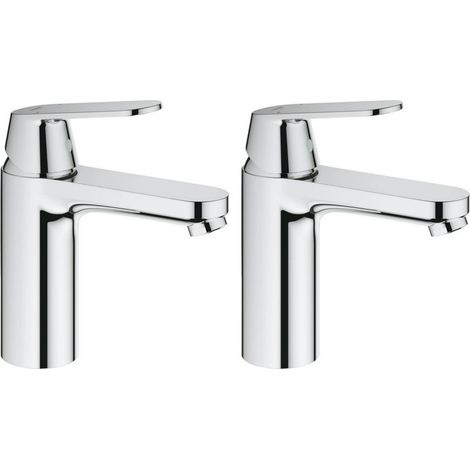 Grohe Eurosmart Cosmopolitan 2er-Set Einhand-Waschbeckenmischer 1/2, Größe M (23327000-DUO) (1/3)