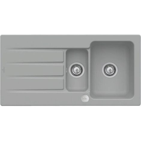 V&B Spüle 60 XR ARCHITECTURA 1000x510mm Exzenterbetätigung fossil (1/5)