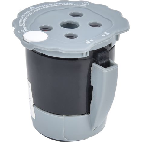 Filtre à café universel réutilisable en ABS et acier inoxydable, technologie multi-flux pour machine à capsules. (1/5)