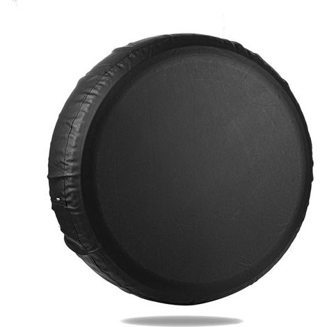 Housse de roue de secours universelle imperméable, protection contre la poussière et la neige, cuir PVC, diamètre de roue 70-75 cm, pour Jeeps, remorques, etc. (1/5)