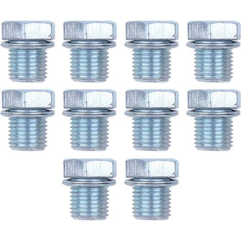Lot de 10 Bouchons de Compression de Cylindre pour Tronçonneuse Husqvarna 268 272 340 345 350 357 359 362 365 372 375 445 450 455 460 Neuf (1/5)
