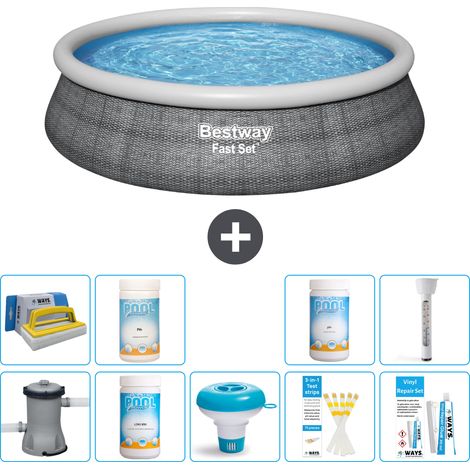 Bestway Bestway Fast Set Ronde - 457x84 cm - 10-pièces  S43335 (1/5)