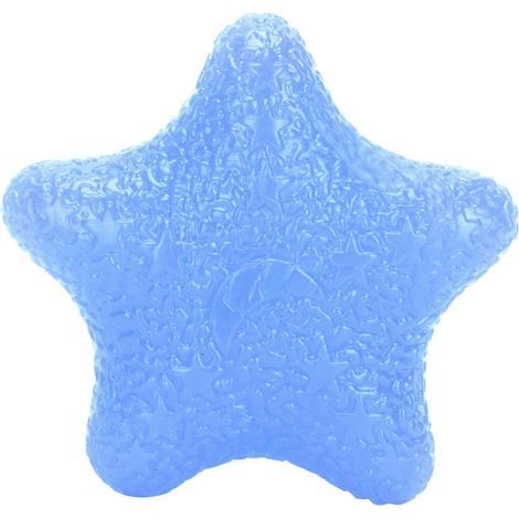 Balle de massage élastique en forme d'étoile pour les mains, massage des doigts, entraînement des poignets, soulagement du stress, balle anti-stress, bleue YMMR (1/5)