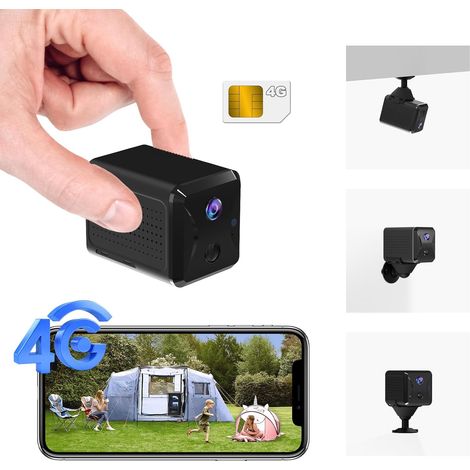 2K Camera de Surveillance sans Internet avec Carte SIM, Camera 4G sans WiFi avec 5200mAh Batterie, Angle Vision 160°, AI Détection Mouvement, Vision Nocturne (1/5)