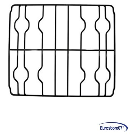 GRIGLIA PER CUCINA DEONGHI DE LONGHI ELBA CM 46,5 X 41,2 4 FUOCHI SMALTATA NERA (1/2)