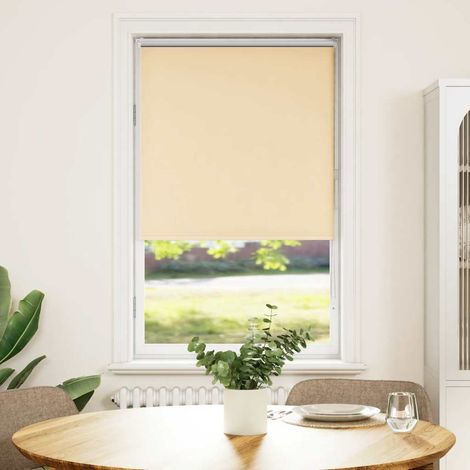 Maison Exclusive - Estor Enrollable Opaco Beige 70x150 cm Tela An