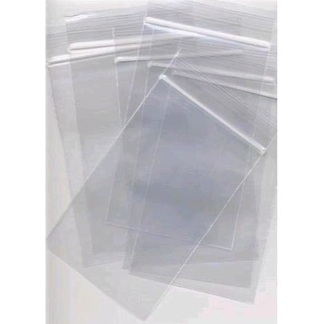 Viva Buste A Zip 3125 Trasparenti In Polietilene 50 Micron 350 X 450 Mm Confezione Da 100