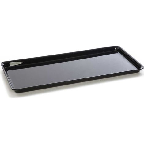 Plat en Plexiglas grande surface Noir 500x250x17mm - Matériel CHR Pro