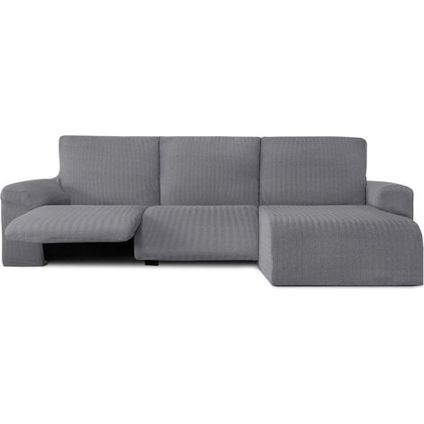 Housse De Canapé M/0 Ch. Longue Relax Premium Jaz Droite C/6 Bras Court (1/5)