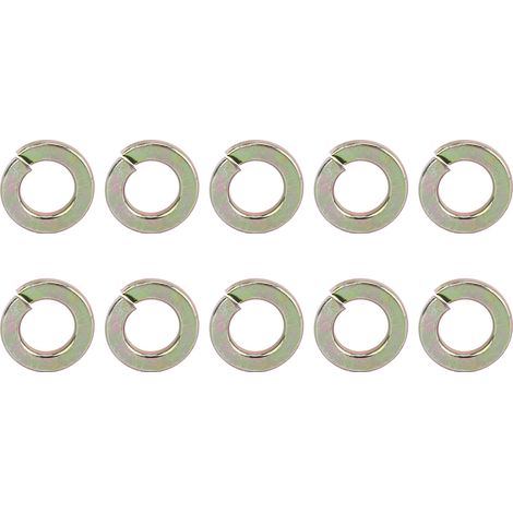 70 rondelles frein élastiques en acier inoxydable 10mm assortiment de joints de sécurité pour voiture (1/5)