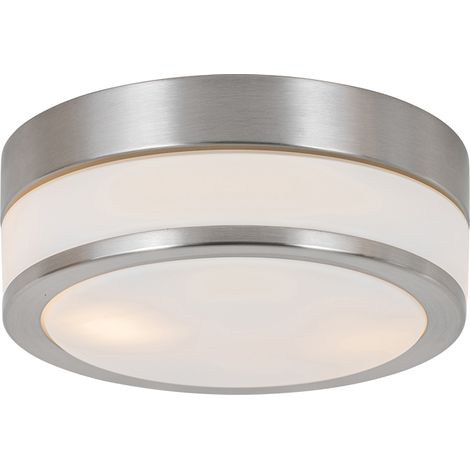 Modern Outdoor Ceiling Light Steel 23 cm IP44 - Flavi (1/4)