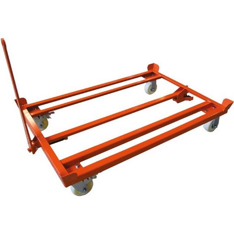 Rouleur de palette TP1208T 1000kg modèle avec timon Stockman