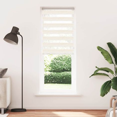 Maison Exclusive - Tenda a Rullo Zebra Larghezza Tessuto 70,9 cm Poliestere