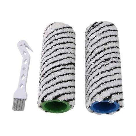 Lot de 2 brosses à rouleau pour nettoyeurs de sols sans fil Karcher FC7, FC7 Premium, FC5, FC5 Premium et FC3 (1/5)