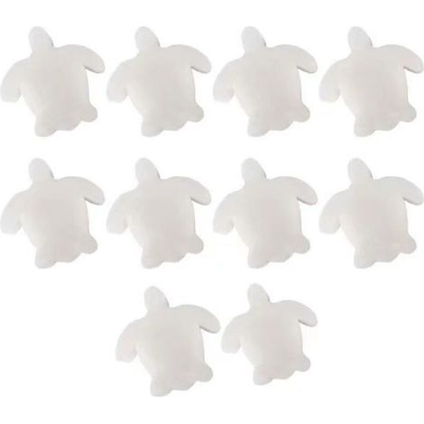 Éponge filtrante multifonctionnelle haute efficacité pour piscines et spas Éponge nettoyante absorbant l'huile et dépoussiérante Lot de 10 pièces avec éléments remplaçables (1/4)