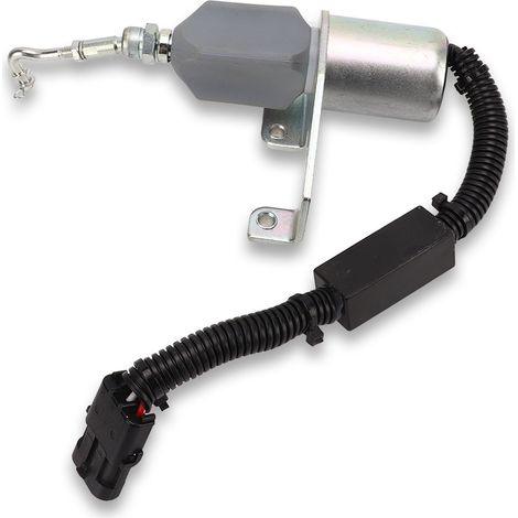Électrovanne d'arrêt moteur C4942879 4942879 DC24V Remplacement prêt à l'emploi pour Cummins (1/5)